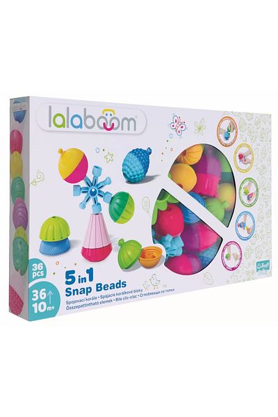 Trefl Lalaboom joc de dezvoltare bebe montessori 36 piese