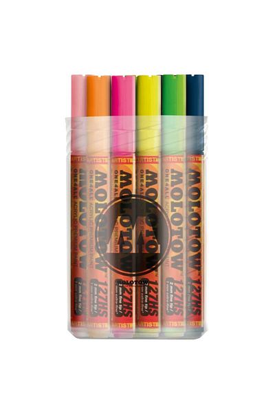 Molotow Marker Acrilic One4all 127hs, 2 Mm, Box Main-kit 2, 20 Buc.