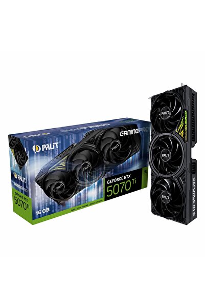 Genel Markalar Palit GamingPro GeForce RTX 5070 Ti 16GB GDDR7 256Bit HDMI/DP ...