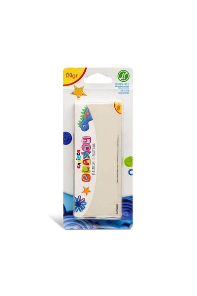 CARIOCA Plasticine stick Plasty, 150 Gr, White