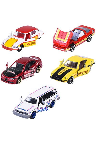 Majorette Anniversary Edition Set With 5 Cars