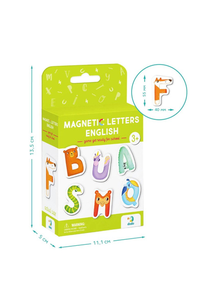 Dodo Moje první sada magnetických písmen