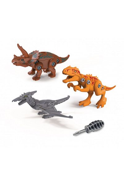 Buki France Diy Dinosaur - Construction Set With 3 Models