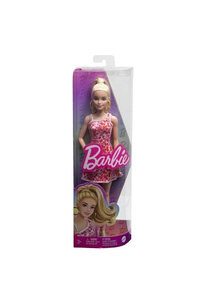 mattel Papusa Barbie Fashionista Blonda Cu Parul Prins In Coada
