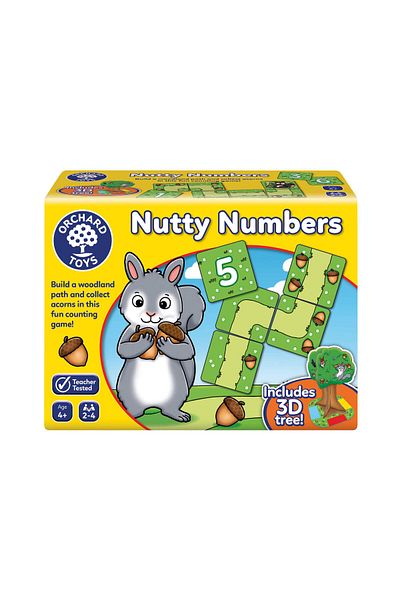 Orchard Toys Orchard Nutty Numbers - Food And Beverage Manufacturer