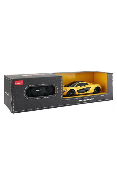 Rastar REMOTE CONTROL CAR MCLAREN P1 YELLOW SCALE 1 TO 24