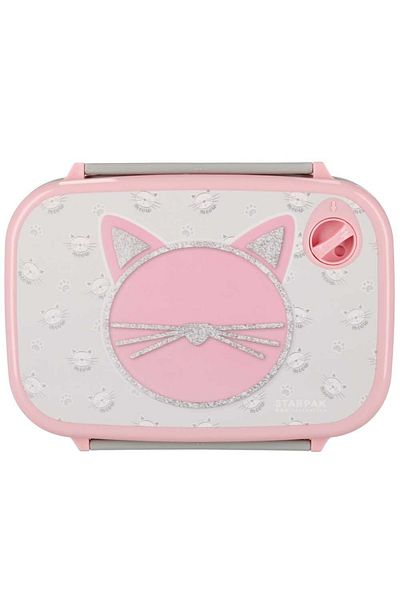 Micostore Cutie Pentru Pranz, Practica Si Incapatoare, Cu Model Pisicuta
