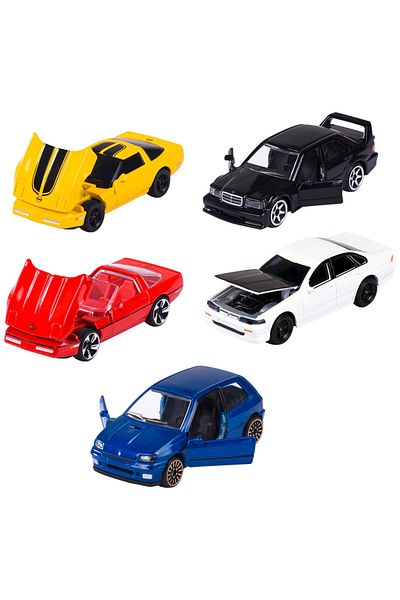 Majorette Youngster Set With 5 Cars
