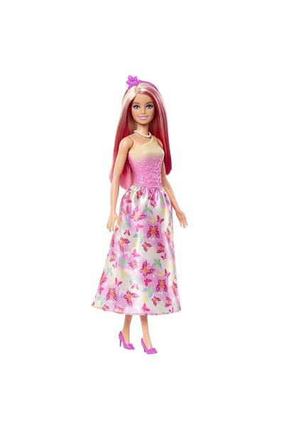 mattel Barbie Papusa Barbie Cu Parul Blond Si Roz