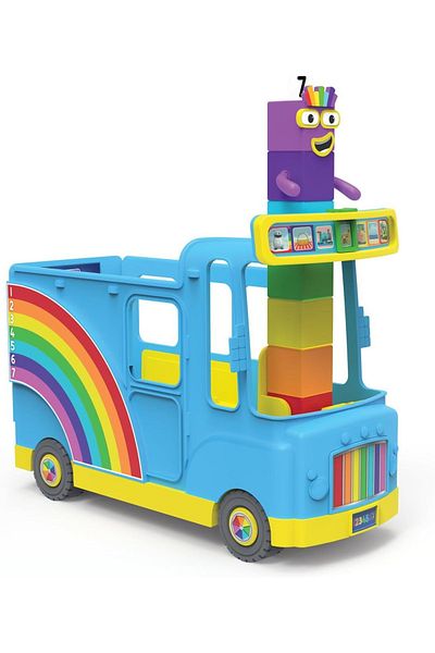 Hand2Mind Numberblocks si autobuzul curcubeu