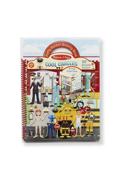 Melissa & Doug Autocolante 3D reutilizabile pentru artizanat, accesorii de artă și meșteșuguri pentru copii