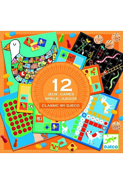 djeco 12 Jocuri Clasice - Logica Si Gandire Critica