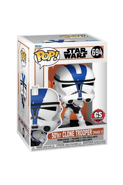 Funko Pop Star Wars: Mnd S9- 501st Clone Trooper