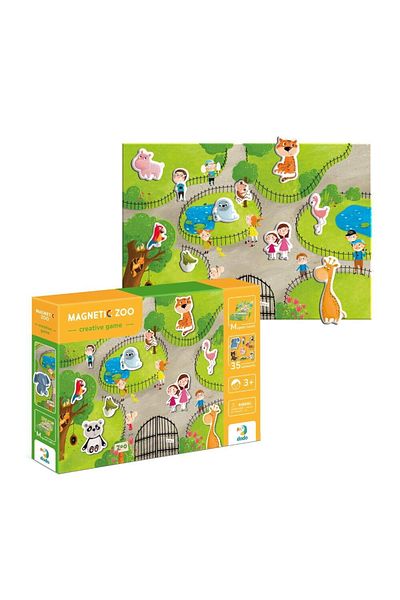 Dodo Magnetic Game - At the Zoo - Educational and Interactive Game for Children