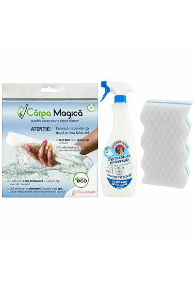 chante clair Cleaning Package Magic Carp Chanteclair Bicarbonate Degreaser Universal Degreaser Magic Sponge