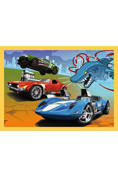 Trefl Puzzle 4in1 Hot Wheels Vehicule