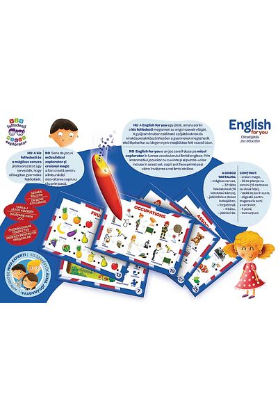 Trefl Joc Educativ Engleza Pentru Tine Cu Creion Magic