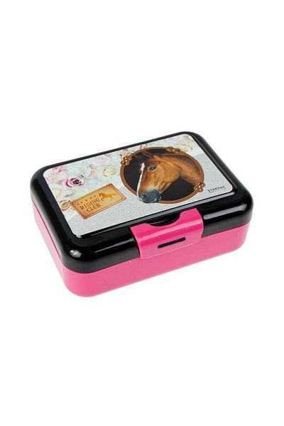 Micostore Children's Breakfast Set, Water Bottle and Lunch Box with Horse Design