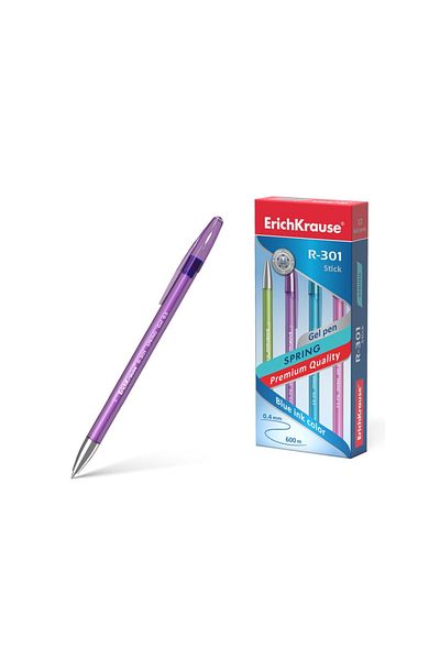Erich Krause Gel Pen R-301 Spring Stick 0.5,