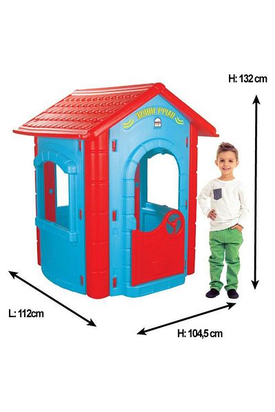 PİLSAN Children's Playhouse Pilsan Happy House Blue