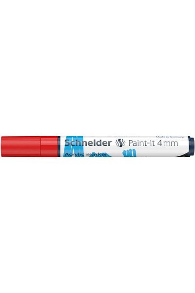 SCHNEIDER Acrylic Paint Marker, Round Tip 4 Mm, Paint-it 320, , 18 Colors
