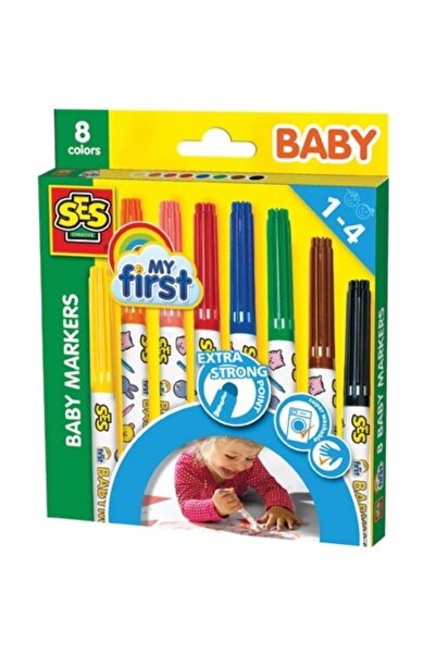 SES Creative Set de 8 markere colorate pentru copii