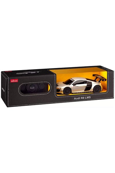 Rastar Audi R8 Silver Remote Control Car 1 To 24 Scale