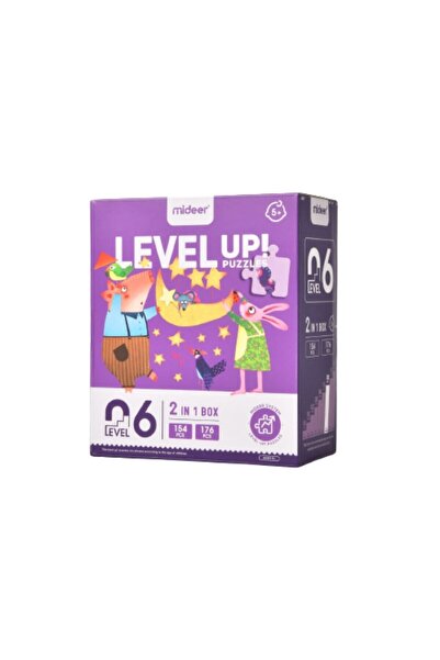 Mideer Puzzle Level 6, Imagination of the World, 2 Boxes Included