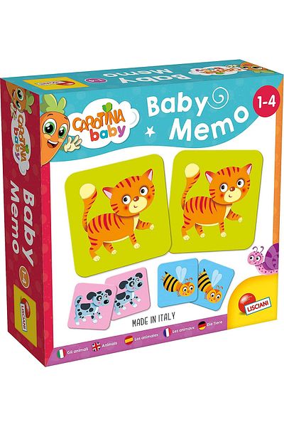 Lisciani Primul Meu Joc De Memorie - Animalute