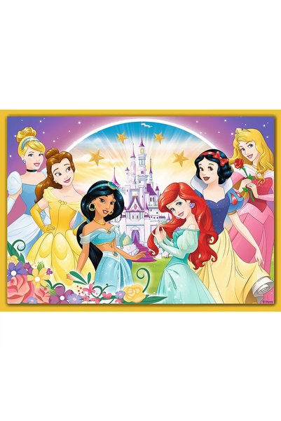 Trefl Puzzle 4in1 Disney Princess - Ziua Fericita