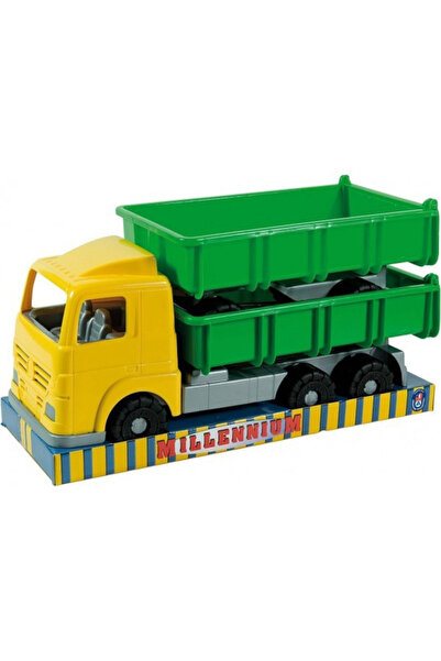 Androni Giocattoli Camion basculant cu remorcă 49 cm Millenium