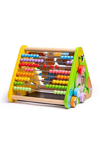BIGJIGS Toys Activity Center - Letters and Pictures in English