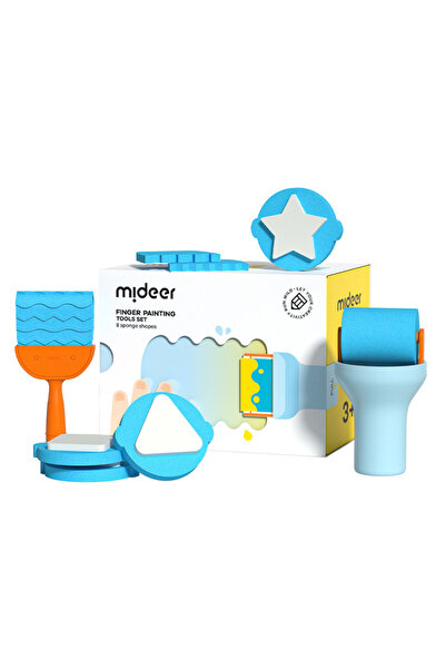 Mideer Trusa Instrumente Pictura Pentru Copii, Cu 8 Accesorii De Pictura