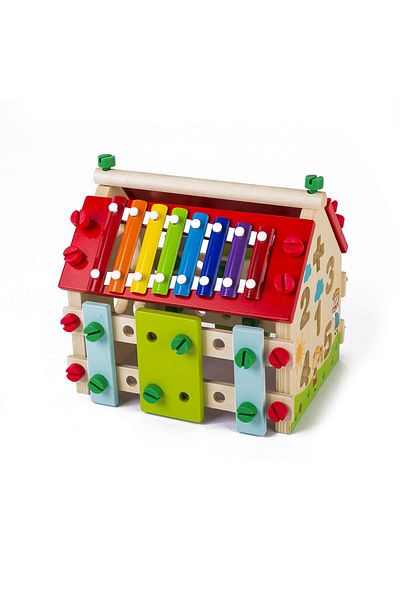 Micostore Multifunctional Wooden Screwdriver House