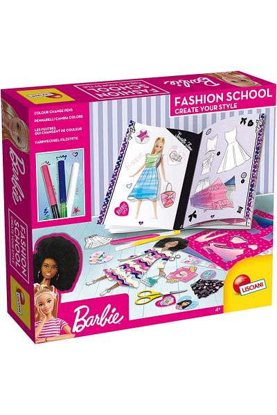 Lisciani Școala de modă Barbie (Creioane magice)