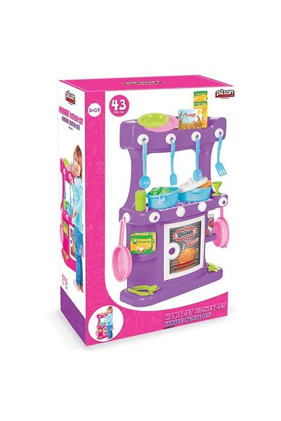 PİLSAN Bucatarie Pilsan Hamarat Kitchen Set Purple