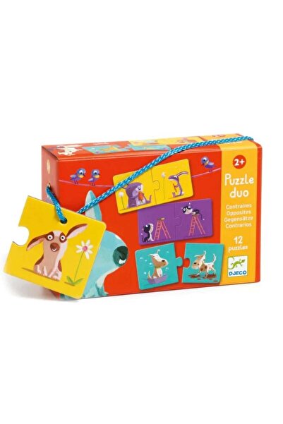 djeco Двоен пъзел - Дуо противоположности
