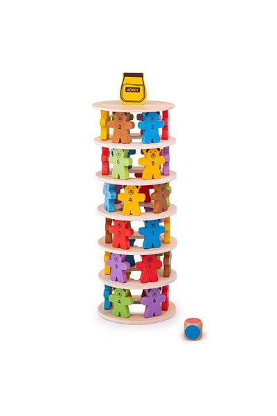 BIGJIGS Toys Joc Indemanare - Cursa Ursuletilor