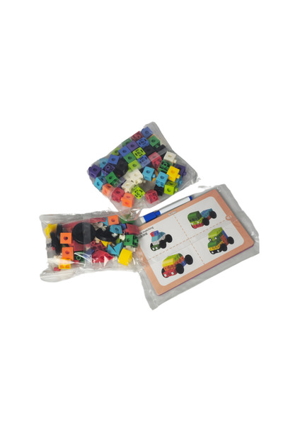 Bufnitel Steam Building Set - Let's Learn and Have Fun (120 PIECES)