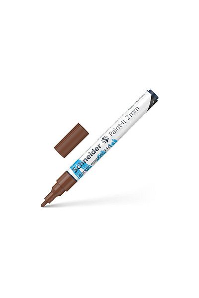 SCHNEIDER Acrylic Paint Marker, Round Tip 2 Mm, Paint-it 310, , 18 Colors