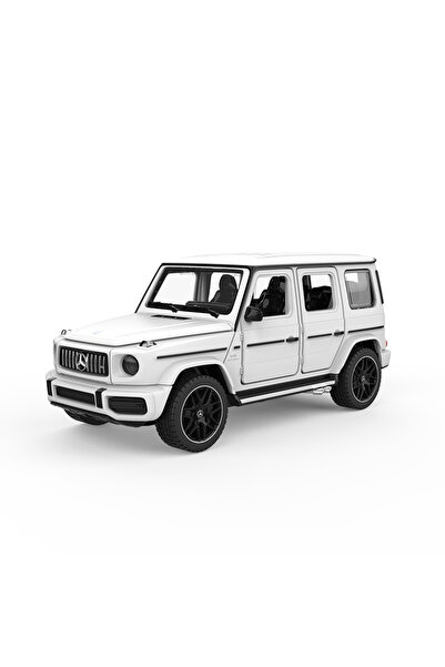 Rastar Mercedes Benz Amg G63 White Diecast Car 1/32 Scale