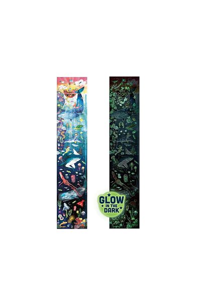 Hape Photoluminescent Puzzle For Children Aquatic Life (200 PIECES, 1.5M)
