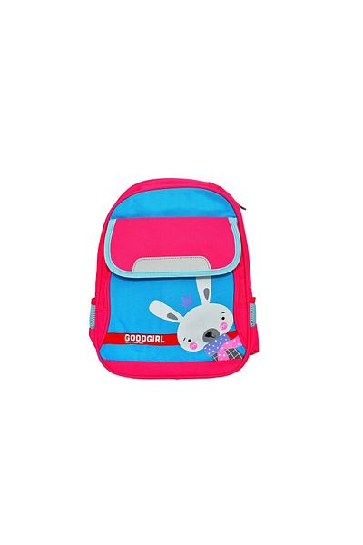 Micostore Schoolbag, Kindergarten Children's Backpack With 3 Compartments - Pink