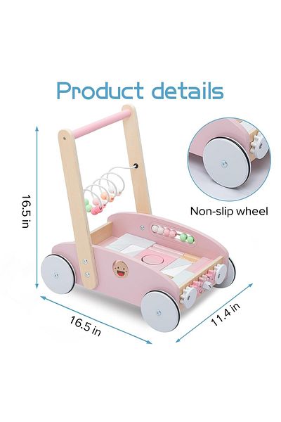 Bebeluc Premergator roz 5 in 1, UMU Toys