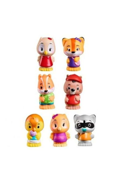 Klorofil Prietenii Padurii - Set 7 figurine - Joc de rol