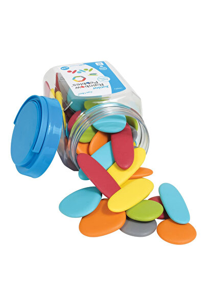 Edx Education Junior Pebbles, Set 36 Pietricele In Culori Naturale