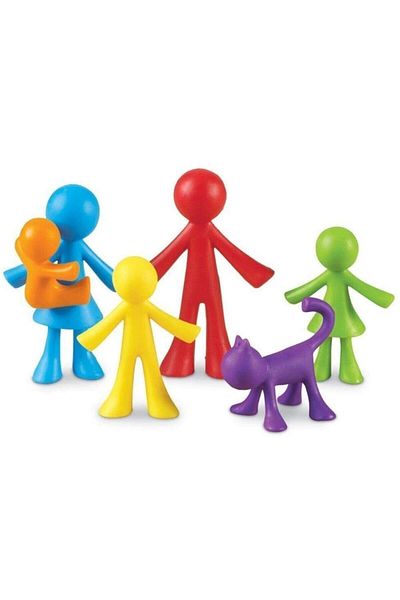 Learning Resources Blaturi de familie All About Me, 72 de piese