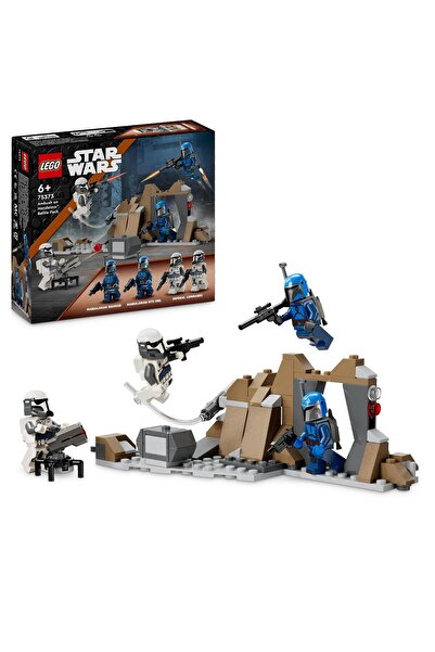 LEGO Star Wars: Pachet de luptă Mandalorian Mandalore - Set pentru vârste de 6 ani (109 piese)