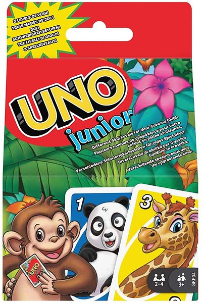 mattel Uno Junior Playing Cards