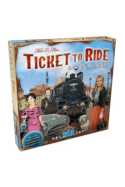 Ticket to ride Joc De Societate Harta Collection: Poland, Extensie, Limba Engleza